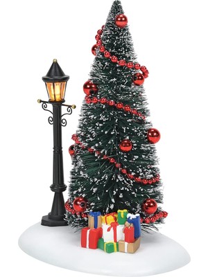 Starseven Department 56 Village Accessories Noel Vinyet Işıklı Heykelcik, Cm, Çok Renkli