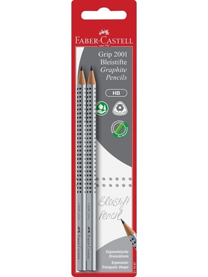 Starseven Faber-Castell 217497 - Kurşun Kalem 2001, Sertlik Derecesi Hb, 2'li Set