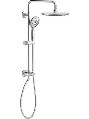 Starseven American Standard 1029070000 Spectra Versa Yağmur Duş Başlığı ile Güçlendirilmiş Duş Sistemi, Parla