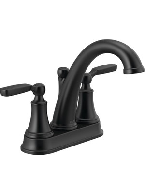 Starseven Faucet 2532LF-BLTP Woodhurst Banyo Bataryası, Mat Siyah