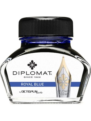 Starseven Diplomat Kraliyet Mavisi Ahtapot Mürekkep Şişesi 30 ml