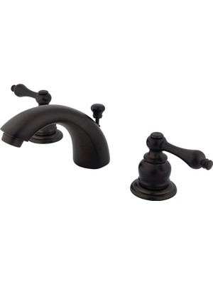 Starseven Brass GKB945AL Mini Yaygın Lavabo Bataryası Perakende Açılır Pencereli, 4-7/16 In