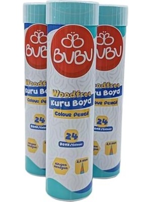 Starseven Bu-Bu Woodfree Kuruboya Tüp 24'lü