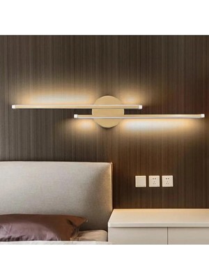Starseven Fer Avize Asya Tasarım Eskitme Renk Gün Işığı Ledli Banyo - Mutfak - Salon LED Duvar 2 Li Ap