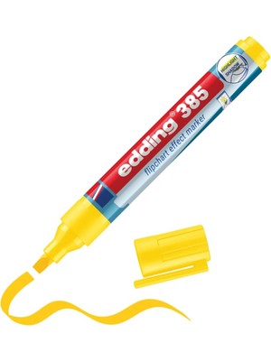 Starseven Edding 385 Flipchart Efekt Markörü Sarı