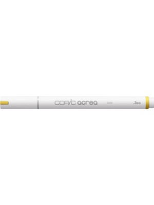 Starseven Copic Acrea 005 Su Pigment Bazlı Mürekkepli Altın Boya Işaretleyici, Çizgi Genişliği 0,8-1,2 mm