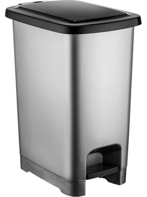 Starseven Iç Kovalı Slim Pedallı Kovası, (40 Litre)