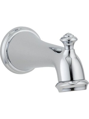Starseven Faucet RP34357 Viktorya Dönen Küvet Ağzı, Çekme Yönlendiricili, Krom, 0,5