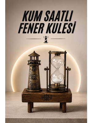 Starseven Eyfel Kulesi Deniz Feneri Dekoratif Masa Biblosu Hediyelik