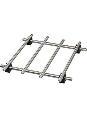 Starseven Lamplig Nihale Altlık, 17,8 x 17,8 Cm, Paslanmaz Çelik