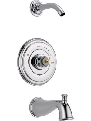 Starseven T14497-LHP-LHD Cassidy 14 Banyo Küveti Duşu Süs Griffe Veya Duş Başlığı, Krom