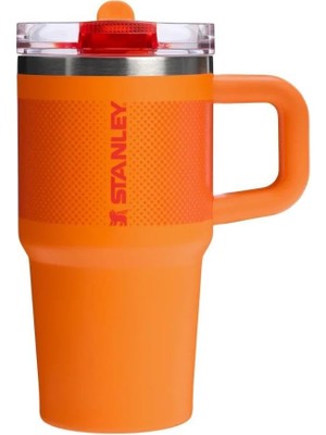 Starseven The Quencher Protour Flip Straw Termos 0,60 L Pipetli Termos 10-12484-099 Turuncu