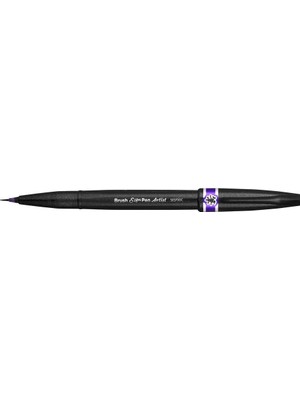 Starseven Pentel Sing Pen Brush Ince Uçlu Fırça Kalem Mor