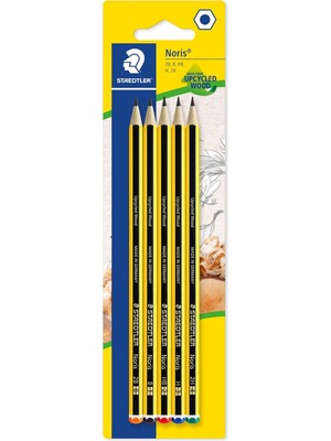 Starseven Staedtler 120S BK5D Noris Kurşun Kalem 5'li Blister 2b, B, Hb, H, 2h
