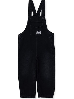 Hellobaby Erkek Bebek Salopet Düğmeli Modelli Yaka Sleeveless Reçme