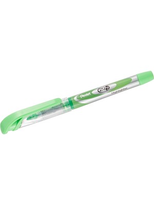 Starseven Pentel Fosforlu - Likit Mürekkep, Şeffaf Gövde, Kalem Tipi Yeşi̇l