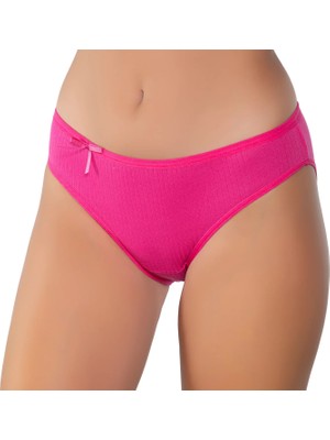 Gümüş 6095 12'li Kadın Ribana Ince Bel Çizgili Bikini