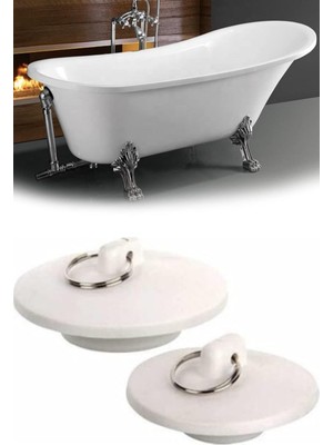 Starseven Mobee Urve Küvet Lavabo Tıpası Duble 2li Set 1410