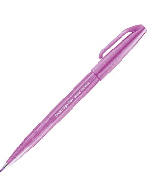 Starseven Pentel SES15C-P2X Brush Sing Pen Fırça Uçlu Kalem - Pembe