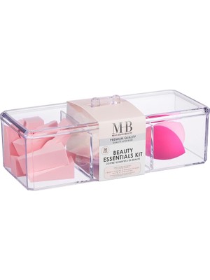 Starseven Expressions 30PC Beauty Essentials Kit - Güzellik Karıştırıcıları, Makyaj Süngerleri Dudak Aplik