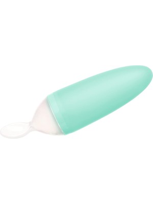 Starseven Boon Tomy Squirt Silikon Mama Kaşık (Yeşil)