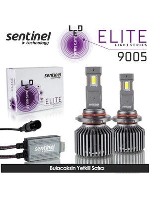 Starseven Sentinel HB3-9005 LED Xenon Ampülü 12V 12000 Lumen 6500 Kelvin Beyaz Işık