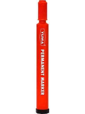 Starseven Yuma Koli Kalemi, Alkol Bazlı Mürekkep, 3 mm Yuvarlak Uçlu, Permanent Marker, Tüm Yüzeyler Için, Su