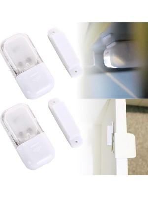 Starseven 2 Adet Otomatik Sensörlü 1W 10LM LED Lamba, Dolap Içi, Araç Içi, Çok Amaçlı Aydınlatma