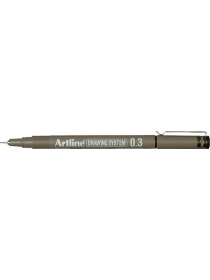Starseven Artline Drawing System 0.3 Çizim Kalemi, 0.3 Mm, Siyah