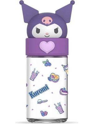 Starseven Netavantaj Kawaii Kuromi Silikon Cam Şişe