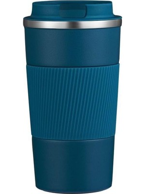 Starseven 304 L Kilitli Çelik Mat 510 ml Kahve Termos Mug CIN405MV
