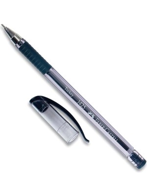 Starseven Faber-Castell Iğne Uç Tükenmez Kalem Seti, 10’lu, Siyah, 0.7 Mm, Rahat Yazım, Ergonomik Tutuş