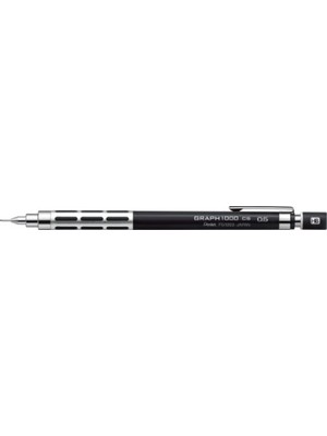 Starseven Pentel GRAPH1000 05 mm Teknik Çizim Kalemi Mat Met, Kutusunda