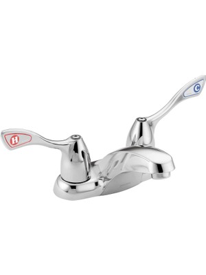 Starseven Moen 8800F05 M-Bition Iki Saplı Lavabo Bataryası, Parlak Krom, 0.5