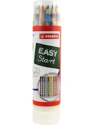 Starseven Stabilo Easycolors - Ergonomik Kuru Boya Kalemi - 12 Renkli Tüp - Sol