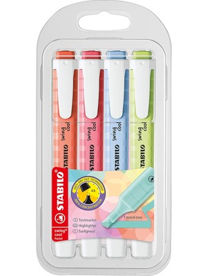 Starseven Stabilo Swing Cool Pastel 4'lü Paket Yeni