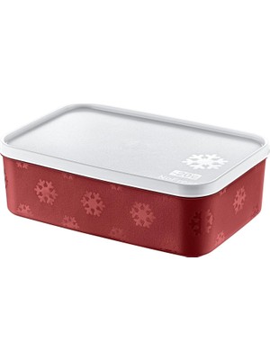 Starseven Smartware No Frost Saklama Kabı 1600 ml Carmen Kirmizi