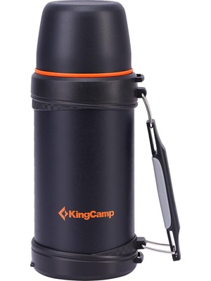 Starseven Kingcamp Paslanmaz Çelik Vakum Şişesi, Saplı Kapak ile Geniş Açıklık, Kapasite 750 ml