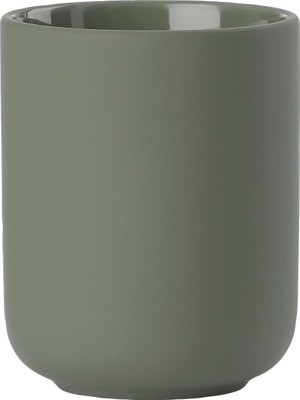 Starseven Zone Denmark Ume Fırçası Bardağı, Çap 8,3, Yükseklik 10,3 Cm, Zeytin Yeşili