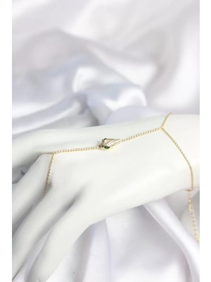 Uravas Store Gold Renk Yılan Model Pirinç Kadın Şahmeran TJ-SN803