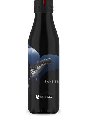 Starseven Les Artistes Paris Bottle Up 500 ml - Termo Içecek Şişesi Servis Koruma