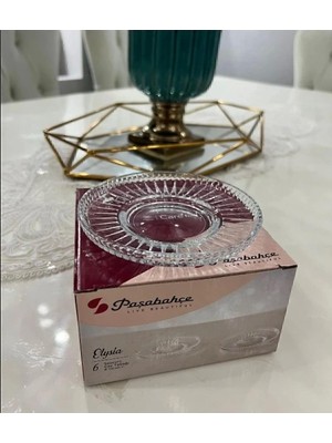 Starseven Pasabahce 54771 Çay Tabağı Elysia 6'lı 13 cm TYB9FNURLPIMQPWO68