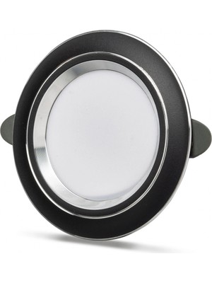Ronanna 1 Adet Noas YL38 0530 Siyah Kasa LED Spot 5W 3 Renkli