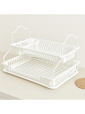 Uravas Store 2 Katlı Plastik Tabaklık