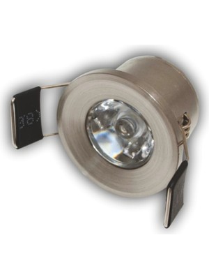 Ronanna 1 Adet Cata Ct 5270 Yıldız 1.5W Sıva Altı LED Spot Satin Kasa Gün Işığı 3200K