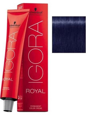 Schwarzkopf IGORA Royal 0-22 Turuncu Ton Azaltıcı Profesyonel Saç Boyası 60 ml – Kuaför Kalitesinde Renk Düzeltme