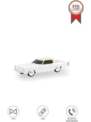 Ronanna Bluetooth Hoparlör Beyaz Renk 10W Fm USB Tws Destekli 3 Saat Dinleme Süresi 2 Yıl Garantili