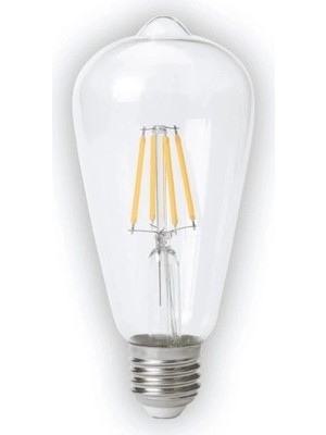 Ronanna 1 Adet Noas YL92 0131 Flament 4W LED Ampul 6500K Beyaz Işık E27 Duy