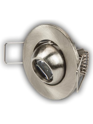 Ronanna 1 Adet Cata Ct 5268 Ufo Yıldız 1.5W Sıva Altı LED Spot Satin Kasa Amber Işık