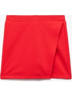 Koton Kız Çocuk Kot&kanvas Şort 7WKG40044AK